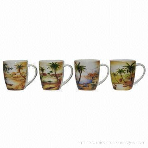 12oz Ceramic/New Bone China Bullet Mugs in Nice Color Box Packing, Suitable for Gifts Purposes